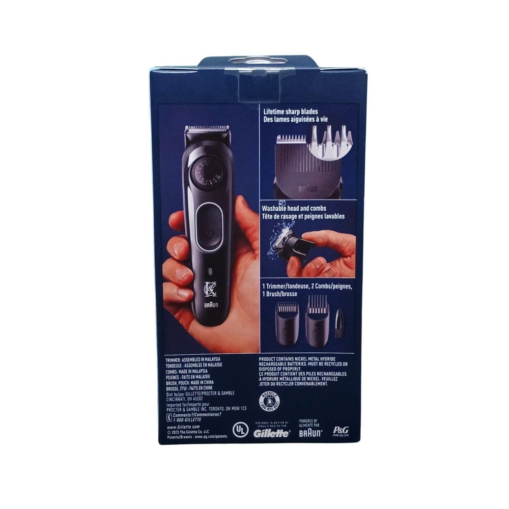 King C. Gillette Beard Trimmer 40 Beard Length Settings Cordless - 5800 Model - Picture 3 of 4